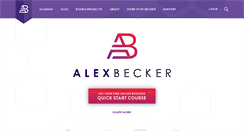 Desktop Screenshot of alexbecker.org
